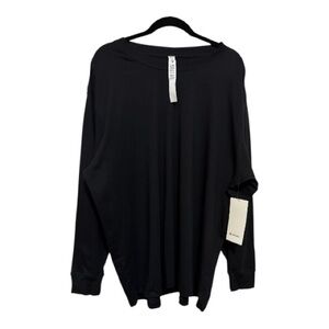 Lululemon All Yours Long Sleeve – Black – Size 20 – NWT